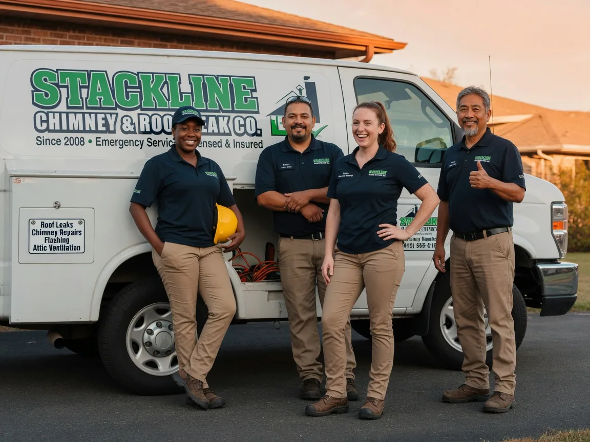 Chimney flashing repair company in Pflugerville, TX